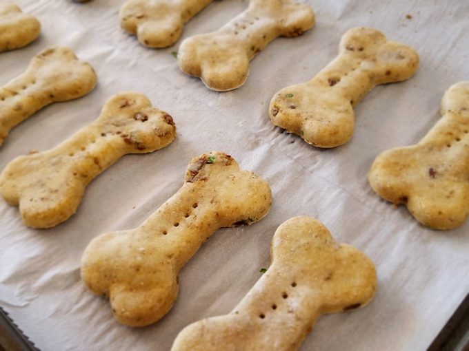 Chicken and Liver Dog Cookies