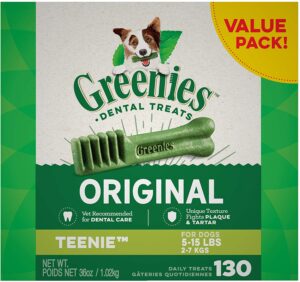 Greenies Original Teenie Natural Dental Dog Treats