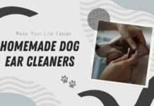 Homemade dog ear cleaner
