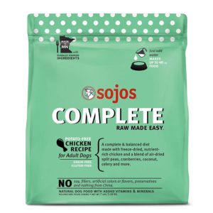 Sojos complete natural freeze dried natural raw