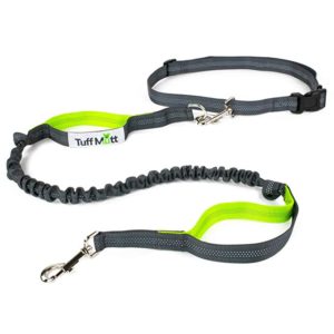 Tuff Muff Dual Handle Reflective Adjustable dog leash for chewers