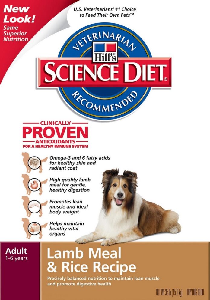 Hill's science diet dry dog food infographic