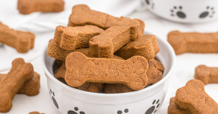 Peanut Butter Dog Cookies