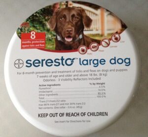 Seresto Tick and Flea Collar for Large Dogs