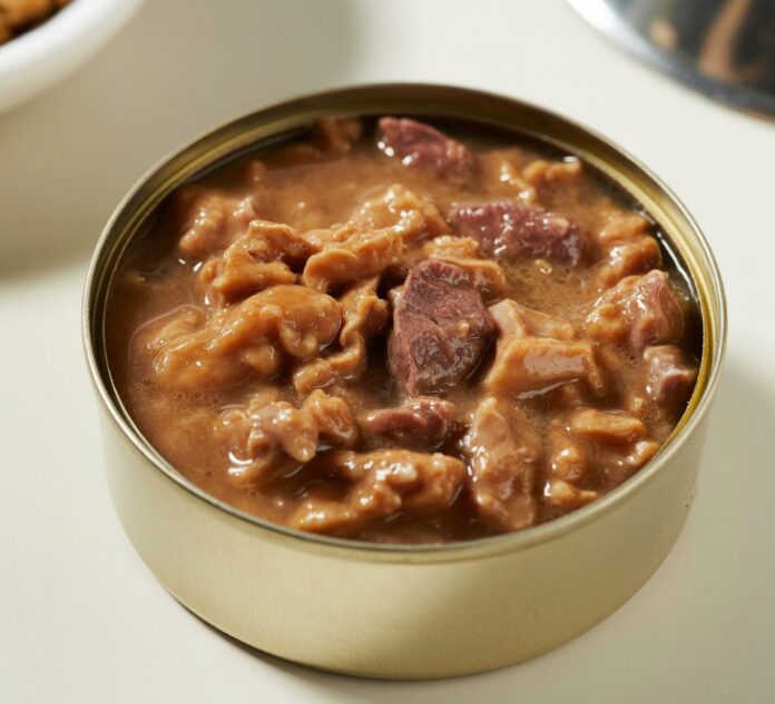 Wet Dog Food chicken and beef meat